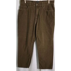 Jos. A. Bank Brown Corduroy Causal Wear Comfort Pants‎ Men's Size 36x29